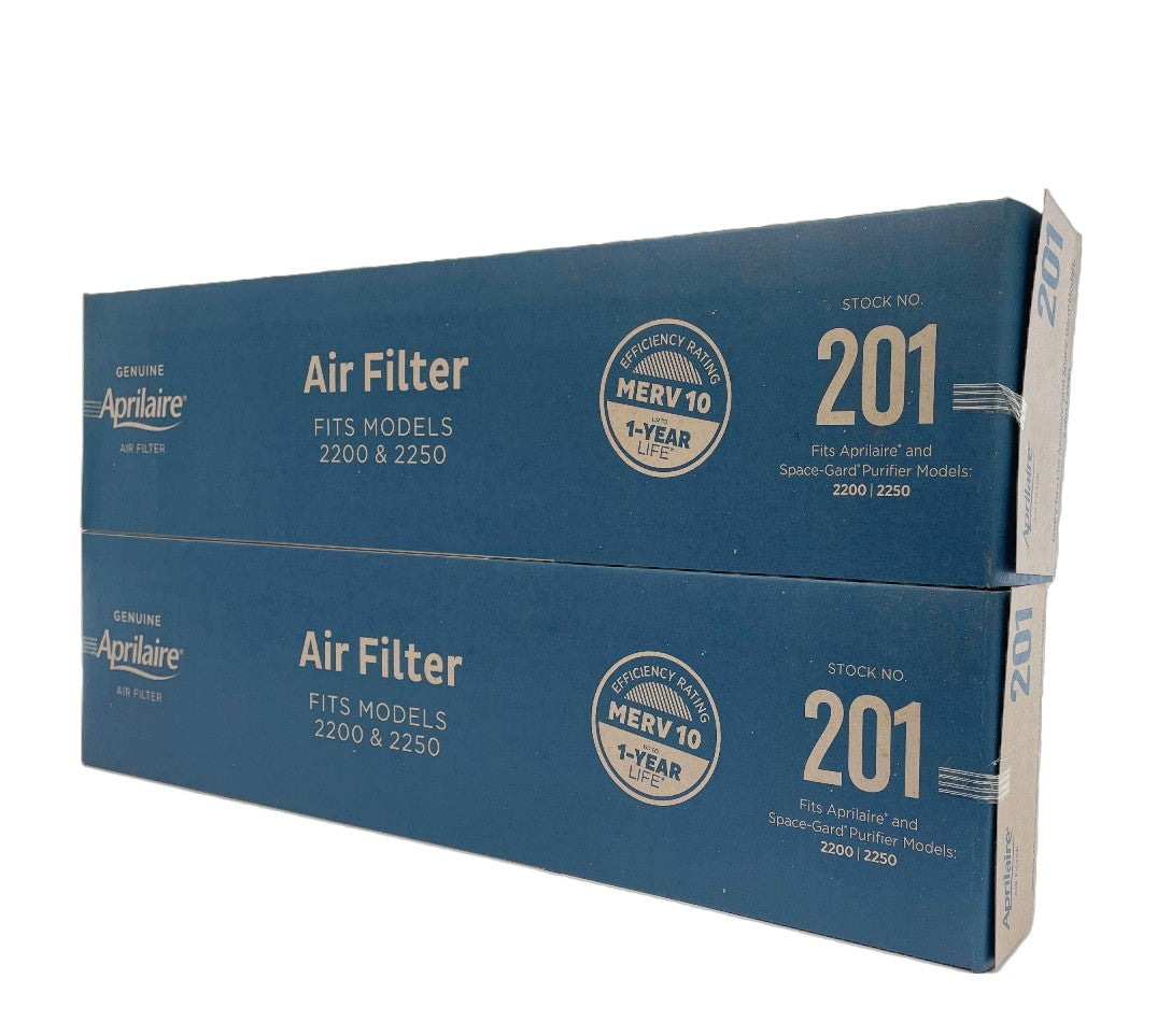 SPACE-GARD Genuine Part / Stock # 201 for Model 2200 High Efficiency Air Cleaners. Package of 2