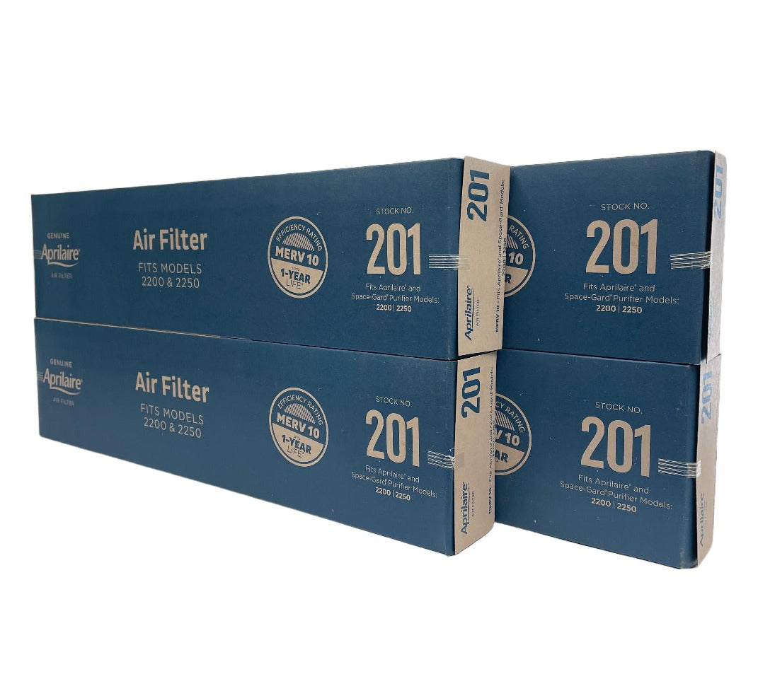 Aprilaire 201 Furnace Filter for Model 2200 High Efficiency Air Cleaners. Package of 4
