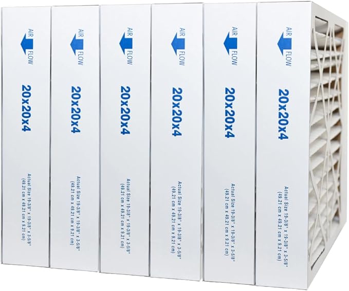 20x20x4 Furnace Filter 20 x 20 x 3 3/4