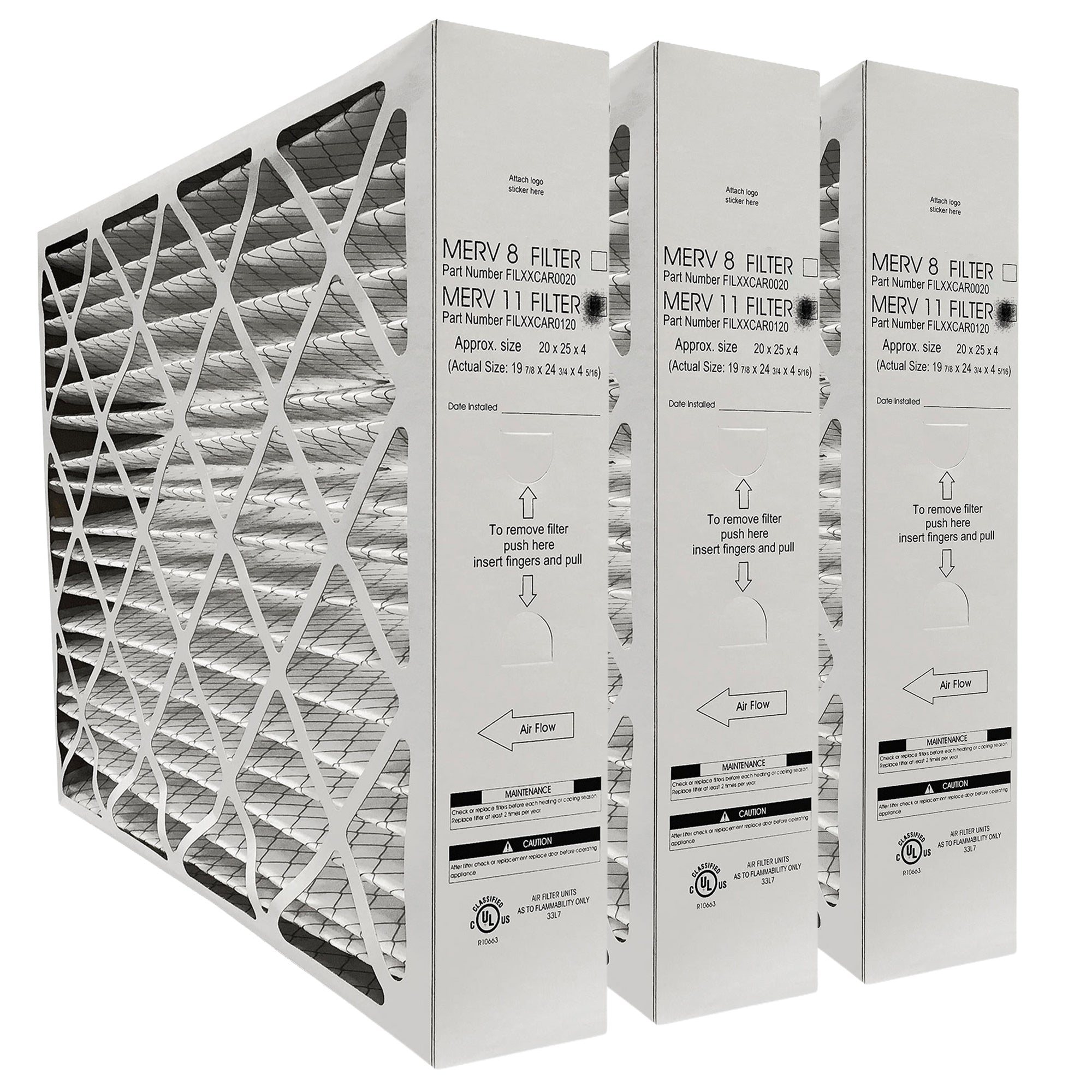 Carrier FILXXCAR0120 Furnace Filter Size 20 x 25 x 4 5/16