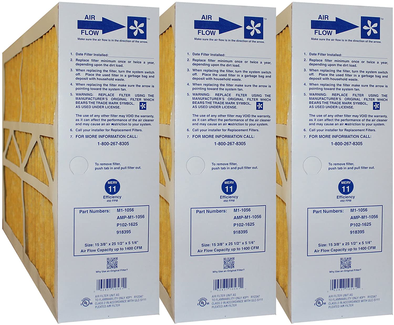 Clean Comfort Filter Rack Clean Comfort AMP-M1-1056 Furnace Filter MERV 11 Efficiency – GTAFILTERS.CA