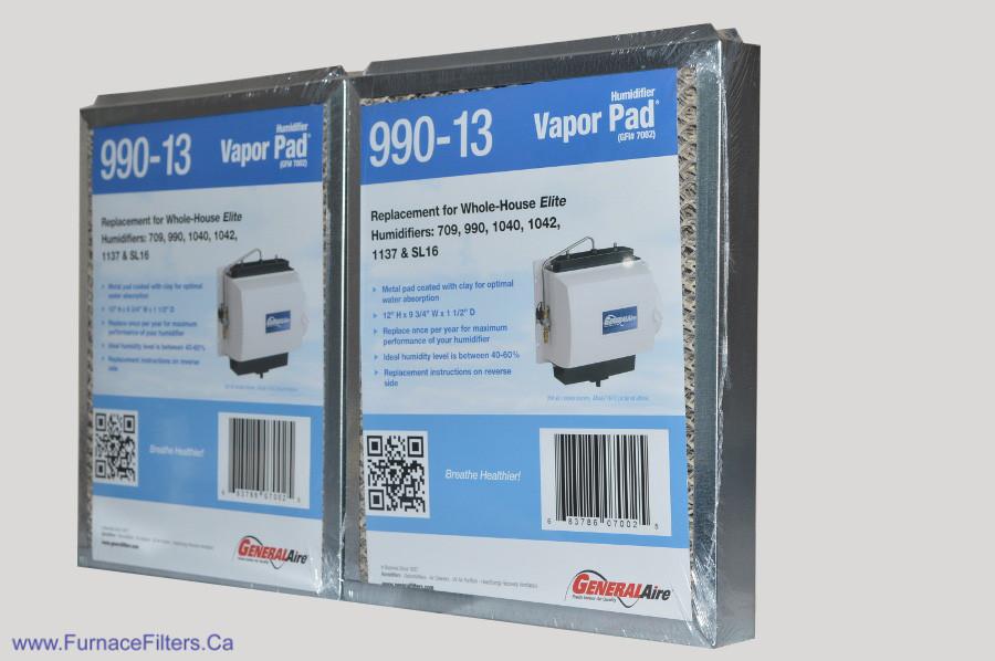 990-13 YORK Humidifier Replacement Pad. For Model 1042 Series. Package of 2