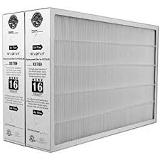 Lennox X8789 Furnace Filter 16x26x5 Healthy Climate MERV 16 for PC016-28 PureAir System. Package of 2