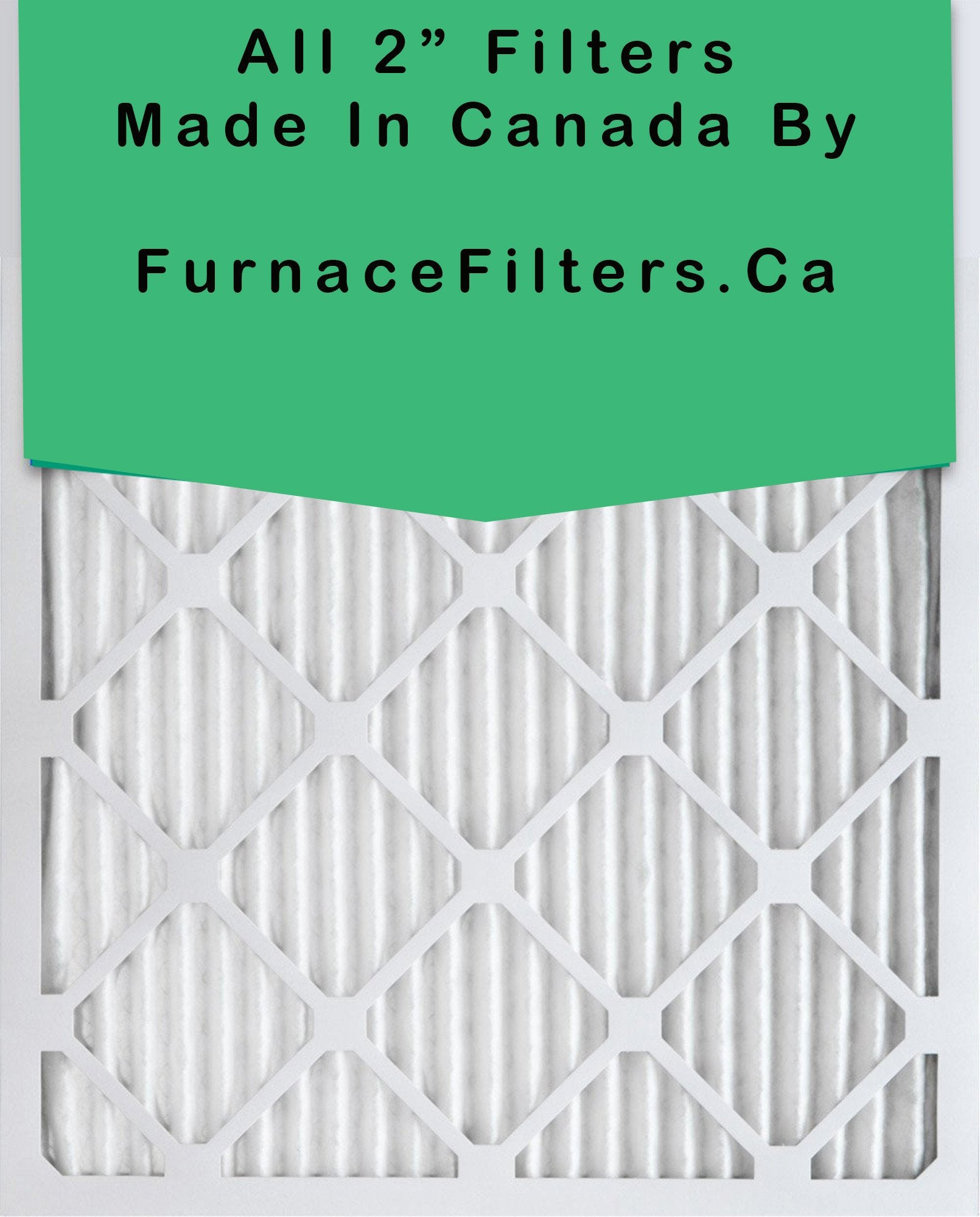30x36x2 (2 Pcs. of 18x30x2) Furnace Filter MERV 8 Custom Sized Pleated Filters. Case of 3