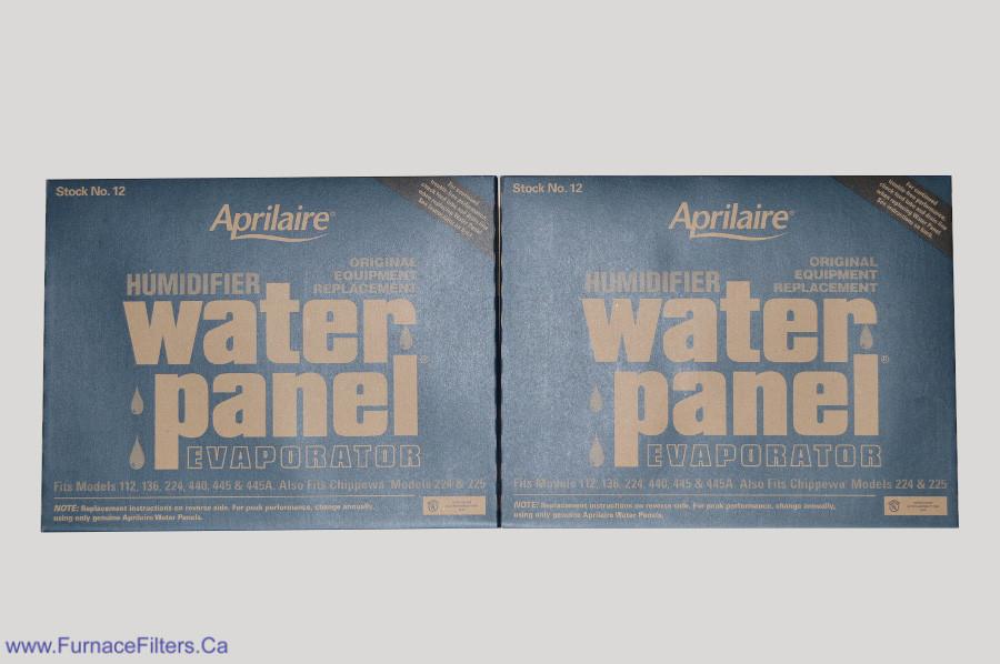 Aprilaire 12 Humidifier Water Panel For Models 112, 136, 224, 440, 445A. Package of 2