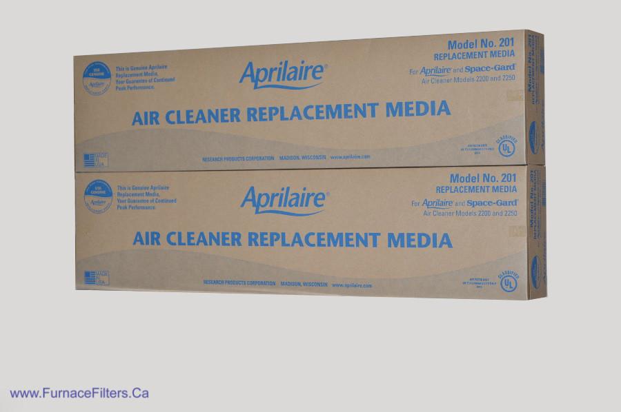 SPACE-GARD Genuine Part / Stock # 201 for Model 2200 High Efficiency Air Cleaners. Package of 2