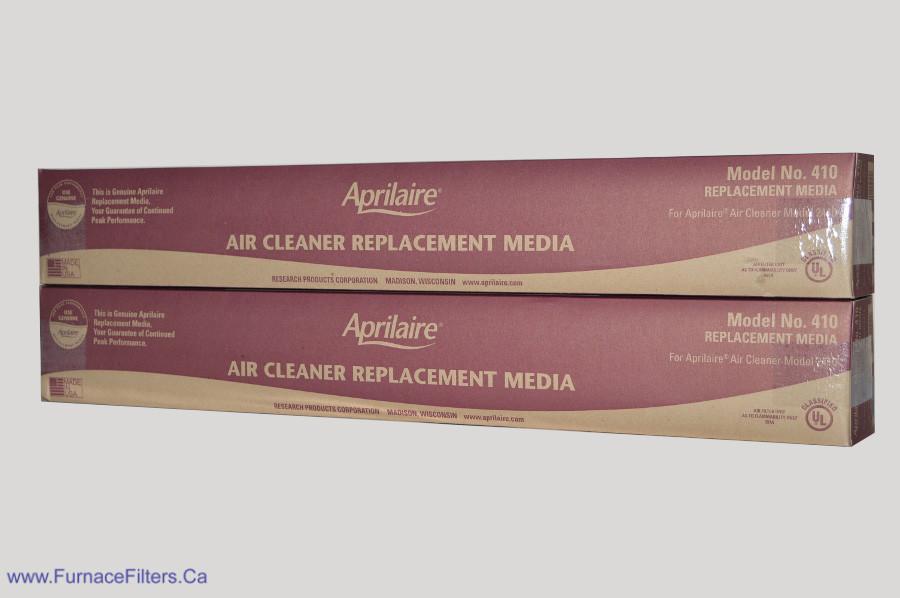 Aprilaire 410 Furnace Filter MERV 11 Replacement Filter. Package of 2
