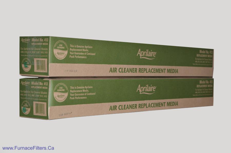 Aprilaire 413 Furnace Filter MERV 13 Replacement Media. Package of 2