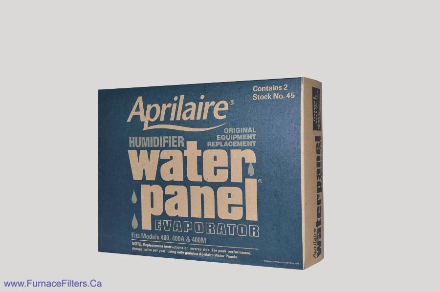 Aprilaire 45 Humidifier Water Panel Fits Model 400 400A & 400M. Case of 2