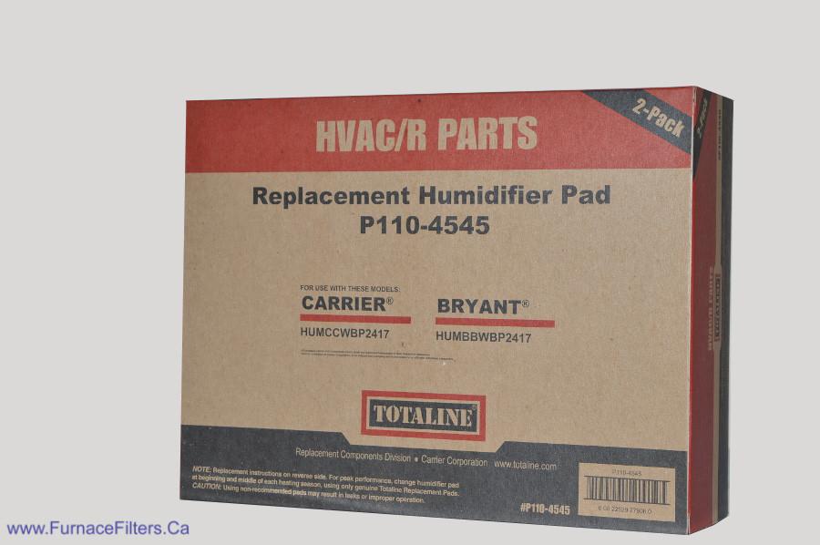 Totaline Humidifier Pad Part # P110-4545 for Models HUMCCWBP2417. Package of 2