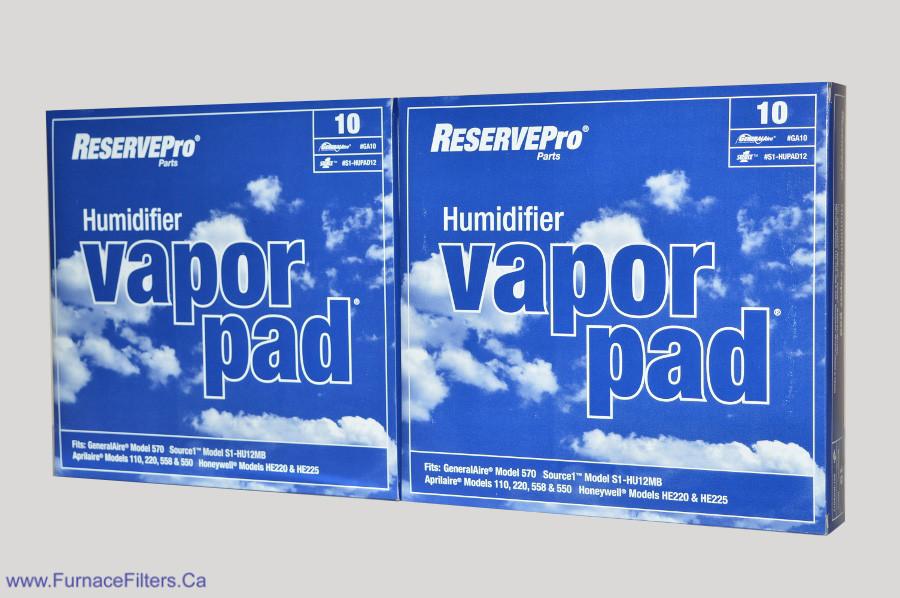 GA10 Humidifier Vapor Pad for Generalaire Model 570 Humidifiers Package of 2