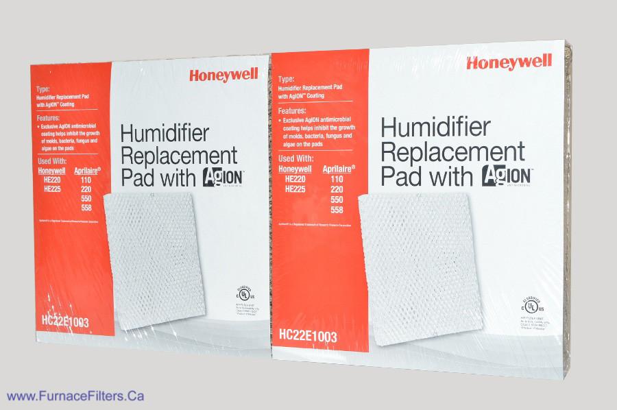 Honeywell HC22E 1003 Antimicrobial Humidifier Pad Package of 2