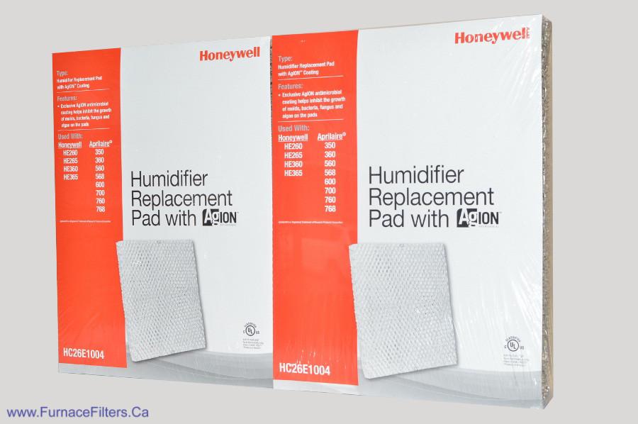 Honeywell HC26E 1004 Antimicrobial Humidifier Pad Package of 2